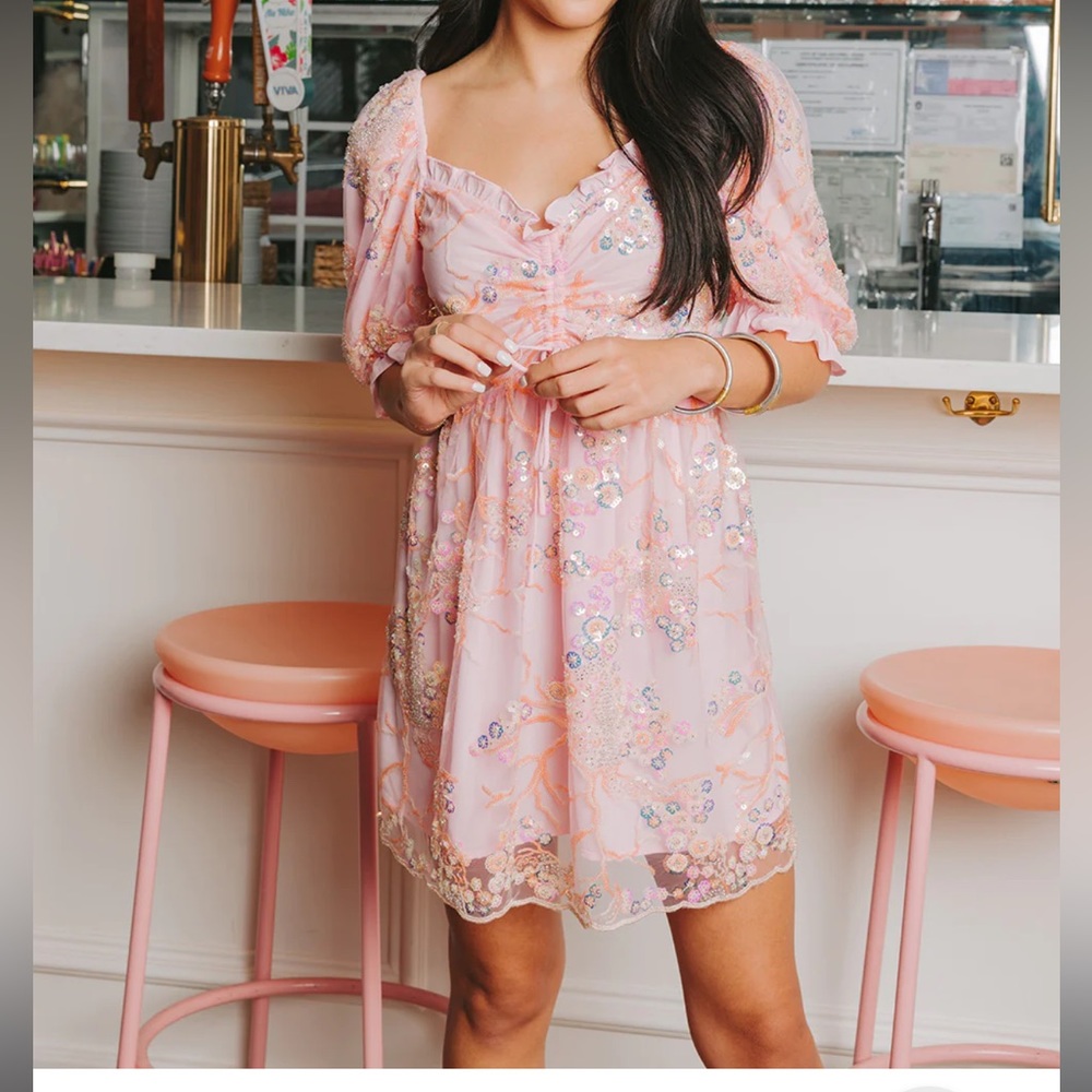 BuddyLove Colby Puff Sleeve Dress